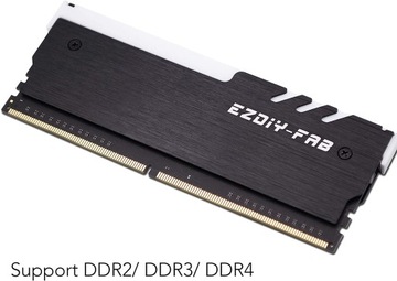ТЕПЛООТВОД ДЛЯ ОЗУ EZDIY-FAB ARGB DDR