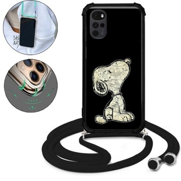 Etui Crossbody Do MOTOROLA G22 4G Bajkowe Wzory