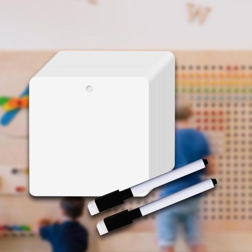 Мягкие игральные кости с прозрачными карманами для 100 пустых карточек и 2 ручек