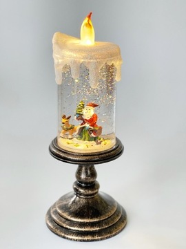 РОЖДЕСТВЕНСКАЯ ЛАМПА, СВЕЧА СВЕТОДИОДНАЯ, РЫБЫ САНТА