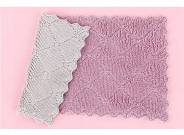 Двухслойная впитывающая посуда из микрофибры.