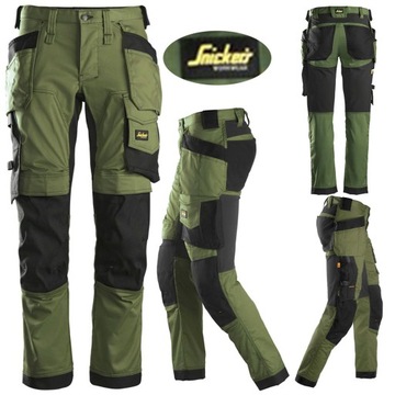 Spodnie robocze Snickers 6241 Stretch 96 Allround NAJPOPULARNIEJSZY model