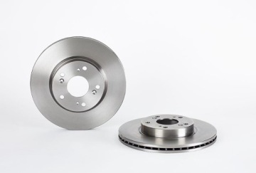 ПЕРЕДНИЕ ДИСКИ + КОЛОДКИ BREMBO HONDA CIVIC VIII