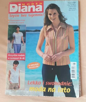 Moden diana 3/2008 szycie bez tajemnic wykroje