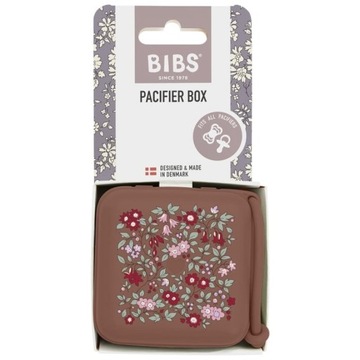 BIBS LIBERTY PACIFIER BOX CHAMOMILE LAWN WOODCHUCK 2 w 1 etui do smoczków o