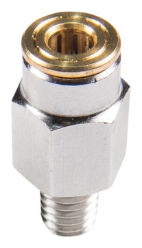 SZYBKOZŁĄCZE WTYKOWE PRZYŁĄCZE PROSTE M 6x1 Ø 6 MM