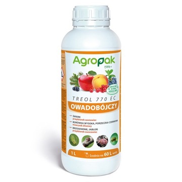 TREOL 770 EC ŚRODEK OWADOBÓJCZY-AGRO PAK 1L