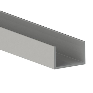CEOWNIK ALUMINIOWY 20x12x2mm | 84 cm