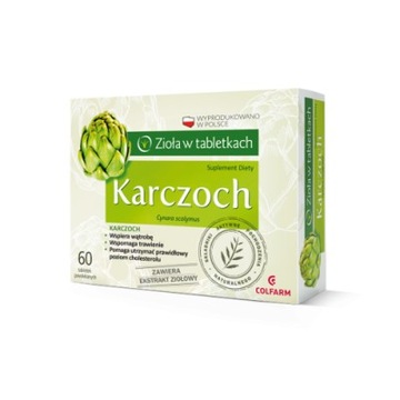 COLFARM KARCZOCH - na wątrobę 60 tabletek