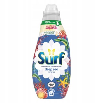PŁYN do prania SURF DEEP SEA MINERALS 24 pr 0,64l