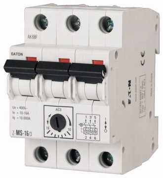 Z-MS-10/3 Wyłącznik silnikowy 3P 4kW 6,3-10A