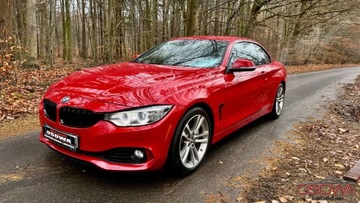 BMW Seria 4 F32-33-36 Cabrio 440i 326KM 2017 BMW Seria 4 440i Kabriolet head up 40 tys km jedyna w takim kolorze zamia, zdjęcie 1
