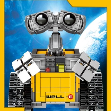 Zabawki Klocki Konstrukcyjne Robot WALL-E Puzzle Budowlane Model Z Klocków