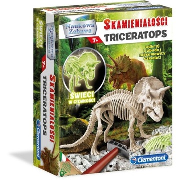 Zestaw Clementoni Skamieniałości Triceratops 60892
