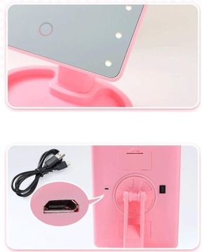 КОСМЕТИЧЕСКОЕ ЗЕРКАЛО С ПОДСВЕТКОЙ ДЛЯ МАКИЯЖА С 22 СВЕТОДИОДАМИ