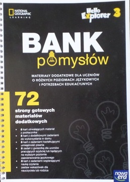 HELLO EXPLORER 3 Bank pomysłów materiały dydaktyczne Nowa Era