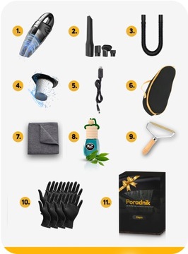 РУЧНОЙ АВТОМОБИЛЬНЫЙ ПЫЛЕСОС Беспроводной аккумуляторный МОЩНЫЙ МЕГА НАБОР