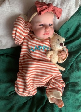 19 inch Body Silicone Reborn Doll Boy ŚWIĄTECZNY PREZENT