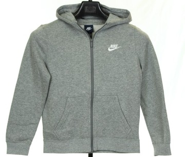 Bluza Nike B NSW HOODIE FZ CLUB 805499 063 140|M