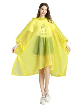 УНИВЕРСАЛЬНОЕ ДОЖДЕВОЕ ПОНЧО С КАПЮШОНОМ