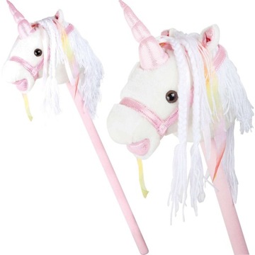 HOBBY HORSE JEDNOROŻEC NA KIJU DO GALOPOWANIA