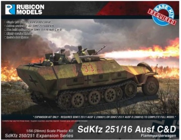 Rubicon Models - SdKfz 251/16 Ausf C/D Expansion Set