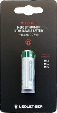 Akumulator LEDLENSER 14500 do latarek MH3 MH4 MH5