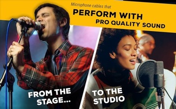 Длинный микрофонный кабель GLS Audio Profesional XLR — XLR, 7,6 м