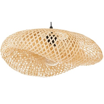 Lampa wisząca BOHO bambusowa plecionka NUSA 50cm
