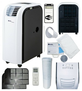 FRAL FSC14.2DH WIFI BLACK - KLIMATYZATOR PRZENOŚNY