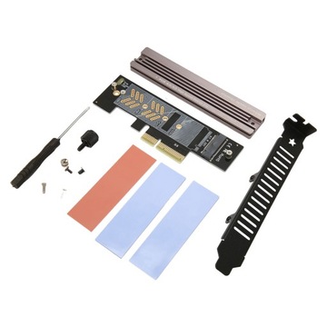 Твердотельный накопитель M.2 NVMe с платой расширения PCIE 4.0 64 Гбит/с