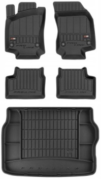 Set 3D gumové rohože Opel Astra 2 G Hb 1998-2009