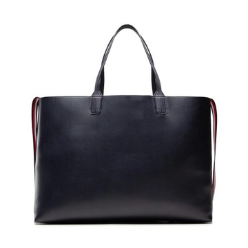 Torebka SHOPERKA TOMMY HILFIGER Iconic Tommy Tote AW0AW10932 DW5