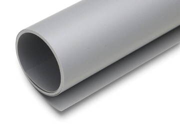 SZARE Tło fotograficzne 1,5x2m PVC GREY 150x200cm