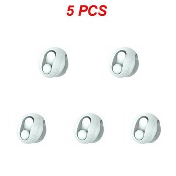 Hkoy 5~30PCS ABSNon Slip Gripper Round Shape Quilt Clips Fixer Needleless