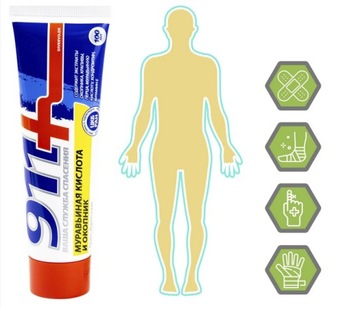 Безрецептурная мазь от подагры - муравьиная кислота
