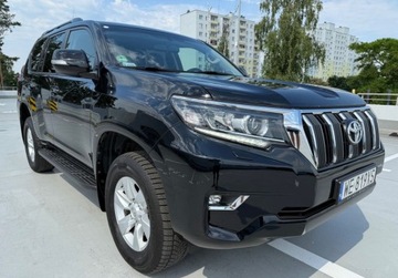 Toyota Land Cruiser VII Terenowy 3d 2.8 D-4D 177KM 2019 Toyota Land Cruiser salon PL FV VAT 23 rok gwarancji Prado 2.8, zdjęcie 9