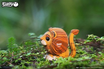 Лев Юджи. Эко 3D Пазл