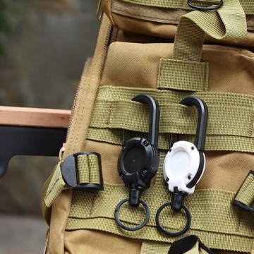 RETRAKTOR стальной трос HEAVY DUTY 65 см для ключей, брелок для ключей