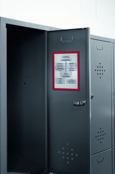 Прочная магнитная рамка А4 5 шт. Красная