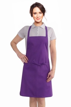 FARTUSZEK KUCHENNY FARTUCH DO KUCHNI FIOLET KOLORY