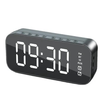 МОЛОДЕЖНЫЙ БУДИЛЬНИК РАДИО БУДИЛЬНИК С BLUETOOTH ДИНАМИКОМ