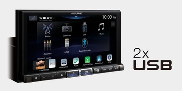 ALPINE ILX-705D CarPlay Android-Auto ЧЕНСТОХОВА