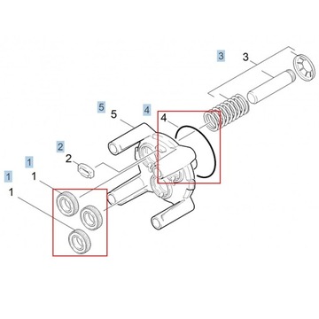 Сальниковые уплотнения Karcher K3 K4 K5