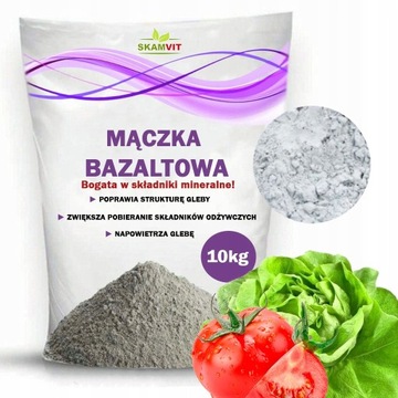 MĄCZKA BAZALTOWA NAWÓZ DO WARZYW NATURALNY 10kg