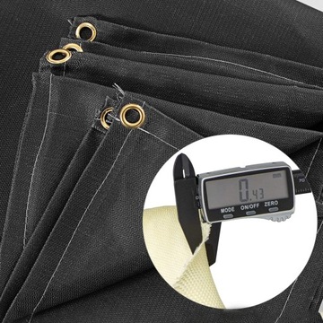 Одеяло сварочное VEVOR 1,8х3м черный