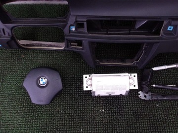 BMW E90 E91 DESKA KONZOLA AIRBAG NAPÍNÁKY 4X KPL