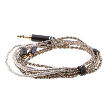 Zapasowy przewód audio do słuchawek, czarny
