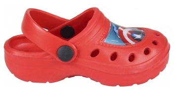 KLAPKI KROKSY CROCS AVENGERS KAPITAN AMERYKA 24/25