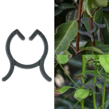 Хороший зажим для крепления растений в зеленом стиле 15 мм o